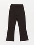 LC Waikiki Crew Neck Striped Girl's Sweatshirt and Tights